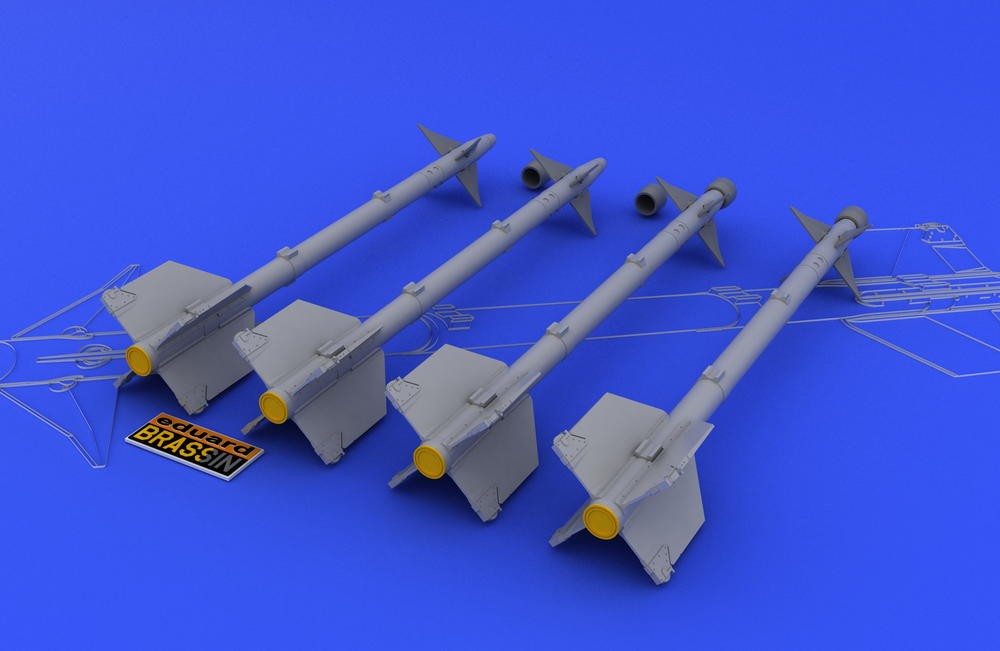EDUARD 648029 1/48 AIM-9M/ L Sidewinder HAVADAN HAVAYA FÜZE