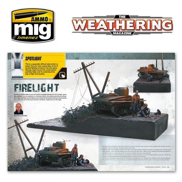 AMMO MIG 4511 THE WEATHERING MAGAZINE #12 – STYLES ENGLISH ÇEŞİTLİ MAKET BOYAMA TEKNİKLERİ DERGİSİ