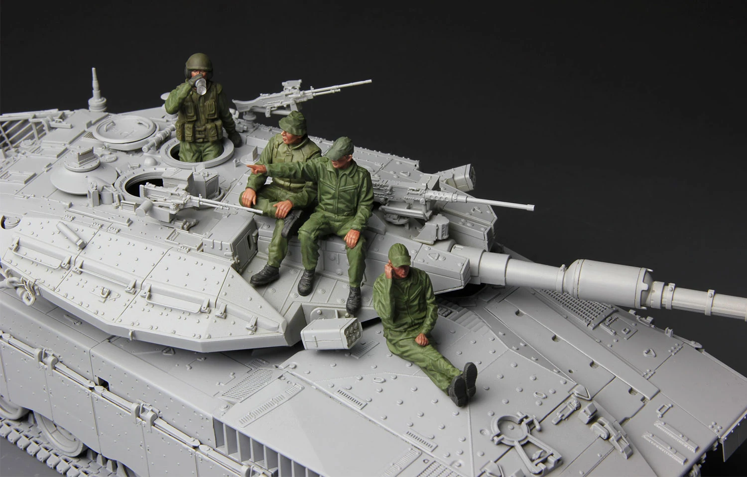MENG HS-002 1/35 IDF TANK CREW İSRAİL TANK PERSONELİ FİGÜR MAKETİ