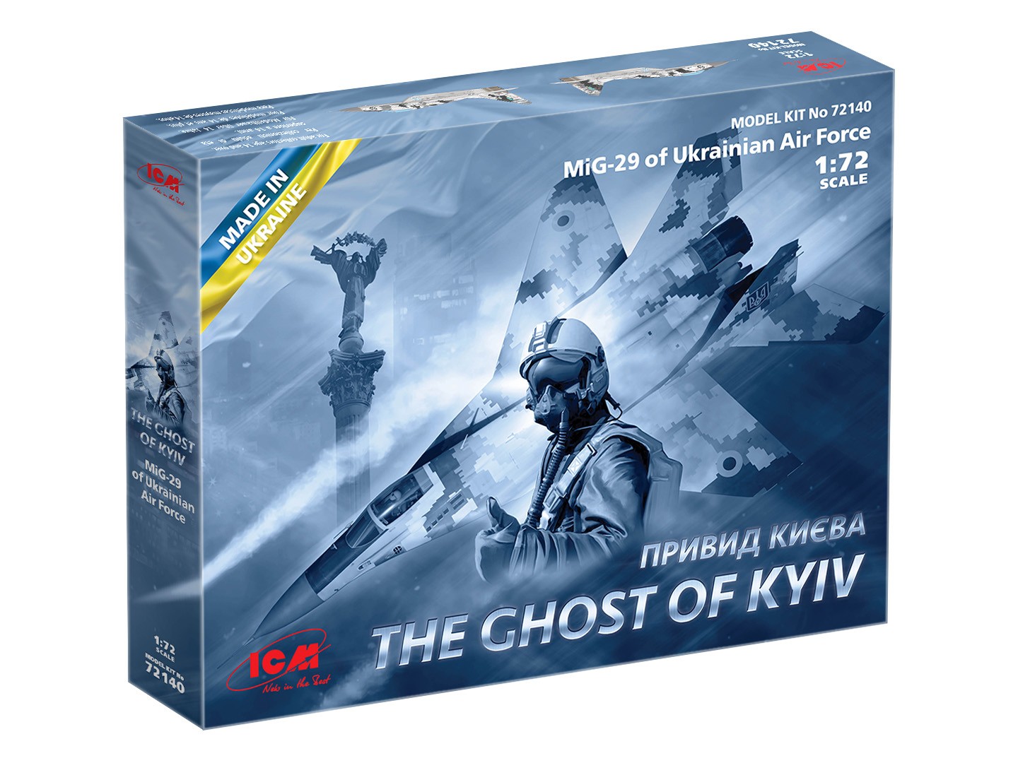 ICM 72140 1/72 THE GHOST OF KYIV - KIEV'IN HAYALETİ SAVAŞ UÇAĞI MAKETİ