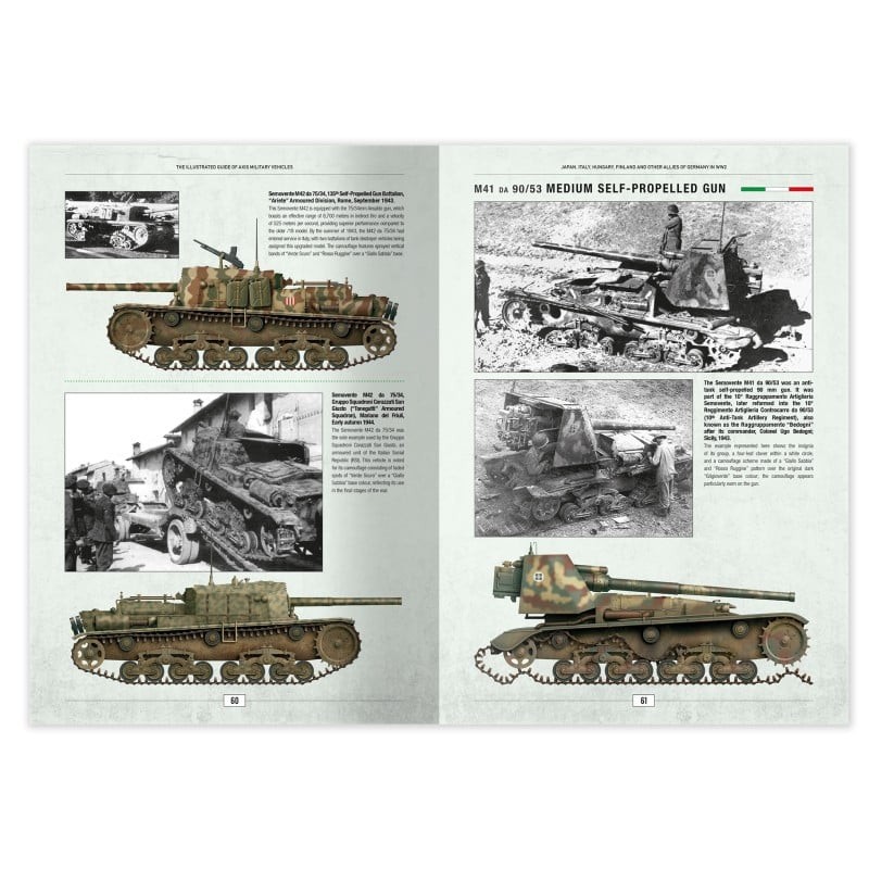 AMMO MIG 6308 The Illustrated Guide of Axis Military Vehicles - Mihver Kuvvetleri Araçlarına İlişkin Resimli Rehber