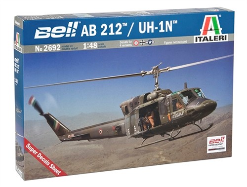 ITALERI 2692 1/48 BELL AB 212 / UH 1N ASKERİ GENEL MAKSAT HELİKOPTER MAKETİ