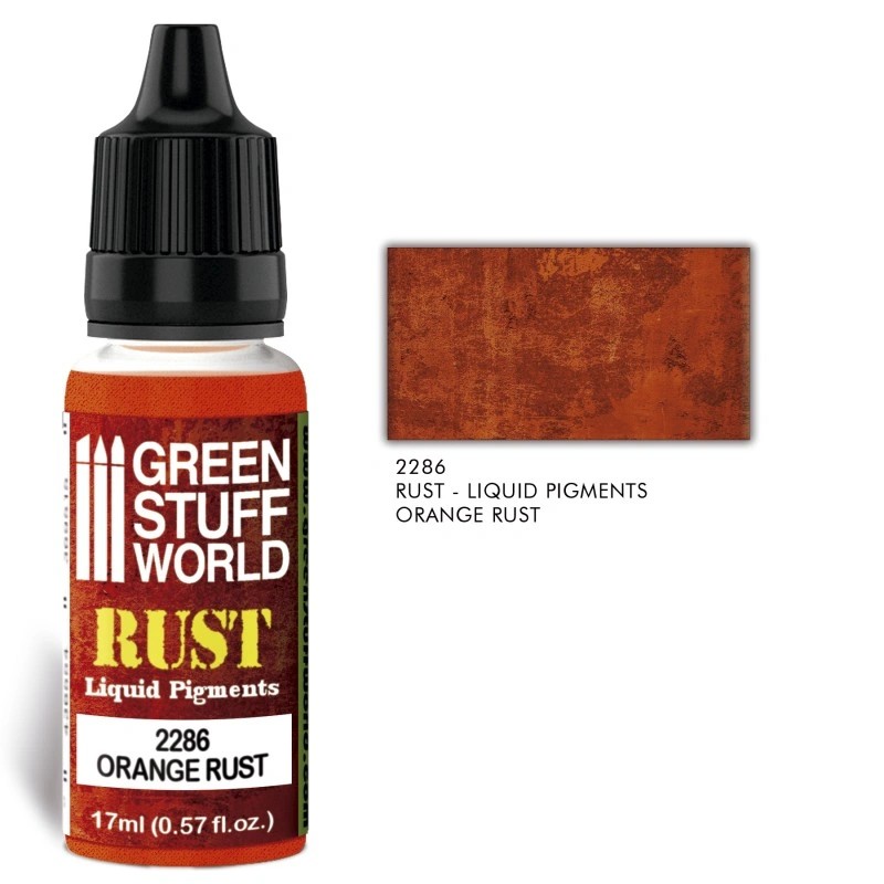 GREEN STUFF WORLD 2286 Liquid Pigments ORANGE RUST SIVI PIGMENT