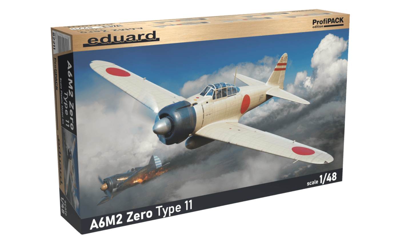 EDUARD 82211 1/48 A6M2 ZERO TYPE 11 SAVAŞ UÇAĞI MAKETİ