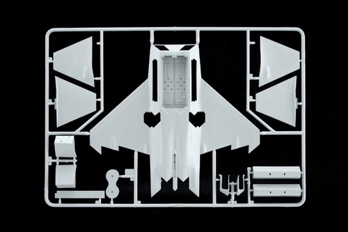 ITALERI 1207 1/72 F - 22 RAPTOR YENİ NESİL ASKERİ SAVAŞ UÇAĞI MAKETİ