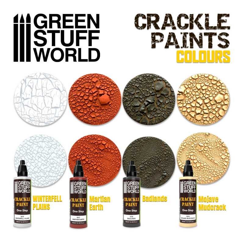 GREEN STUFF WORLD 3475 Crackle Paint - WINTERFELL PLAINS 60ml ZEMİN YAPMA BOYASI