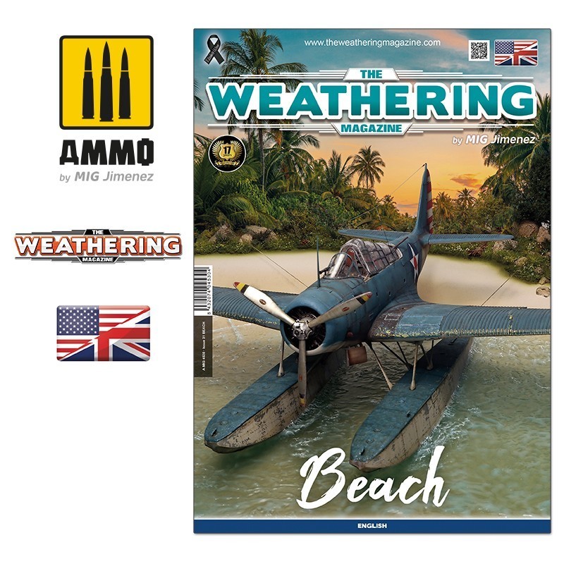 AMMO MIG 4530 THE WEATHERING MAGAZINE #31 – Beach  ENGLISH