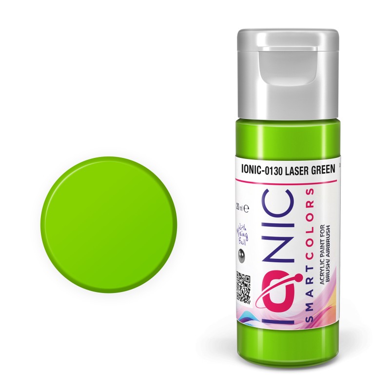 AMMO MIG IONIC 0130 Laser Green AKRİLİK MAKET BOYASI