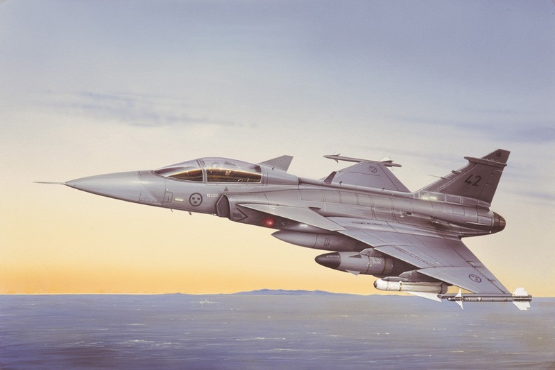 ITALERI 2638 1/48 JAS 39 A GRIPEN SAVAŞ UÇAĞI MAKETİ