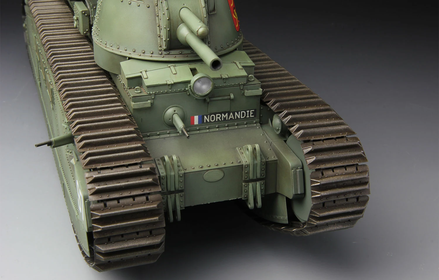 MENG TS-009 1/35 FRENCH SUPER HEAVY TANK CHAR 2C FRANSIZ TANK MAKETİ