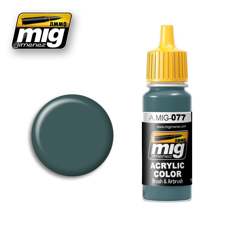 AMMO MIG 0077 DULL GREEN MAKET BOYASI