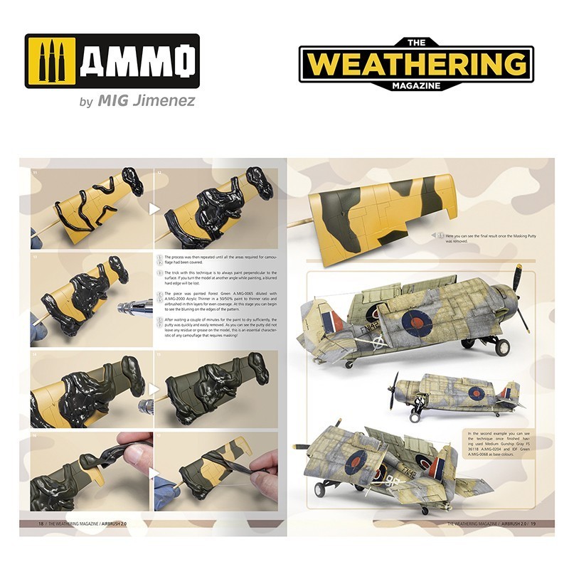 AMMO MIG 4536 THE WEATHERING MAGAZINE #37 – Airbrush 2.0 ENGLISH