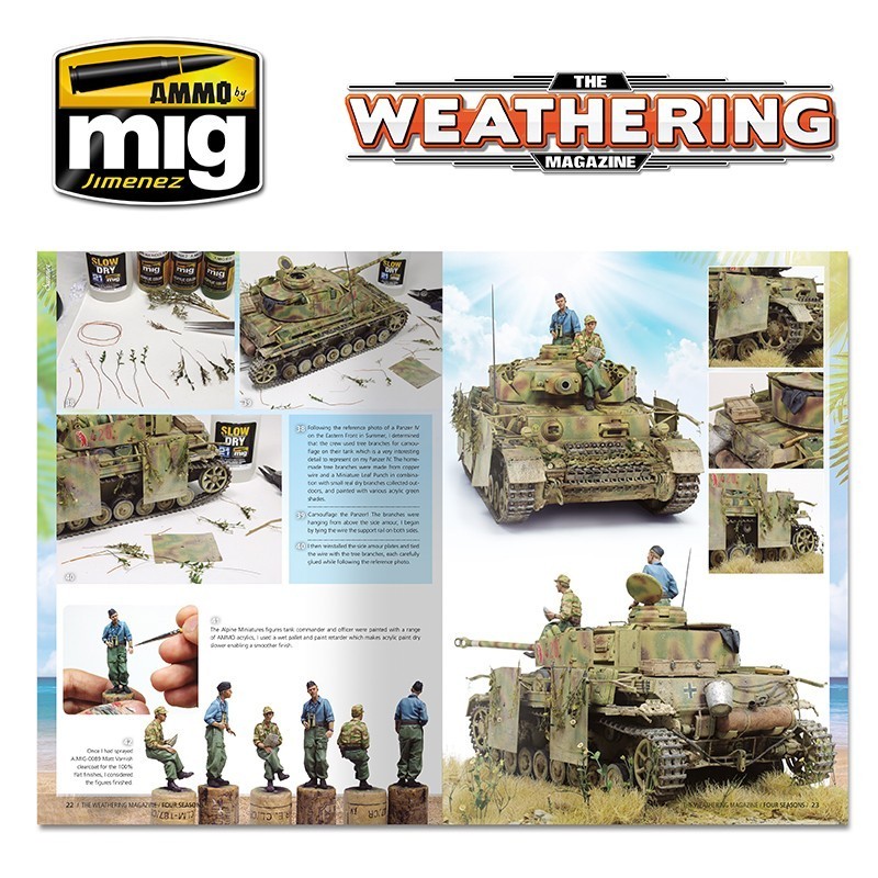 AMMO MIG 4527 THE WEATHERING MAGAZINE #28 – Four Seasons ENGLISH