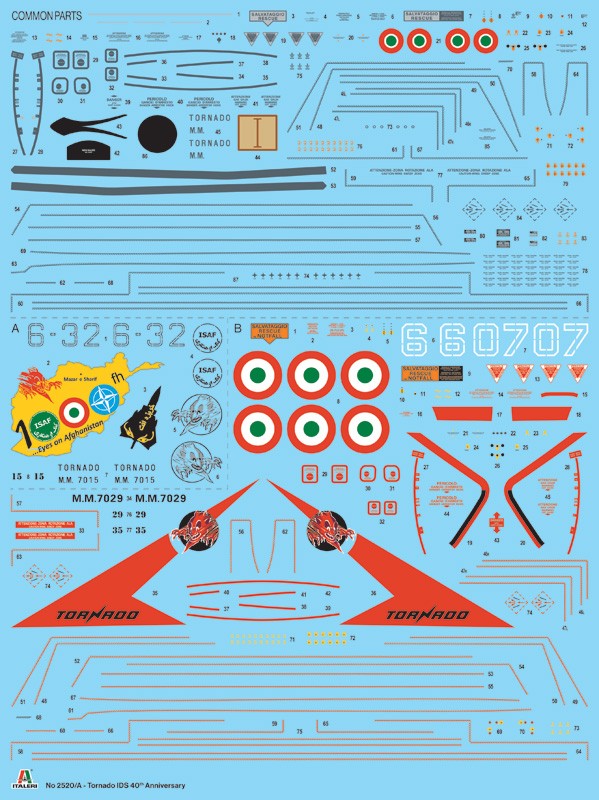 ITALERI 2520 1/32 Tornado IDS SAVAŞ UÇAĞI MAKETİ