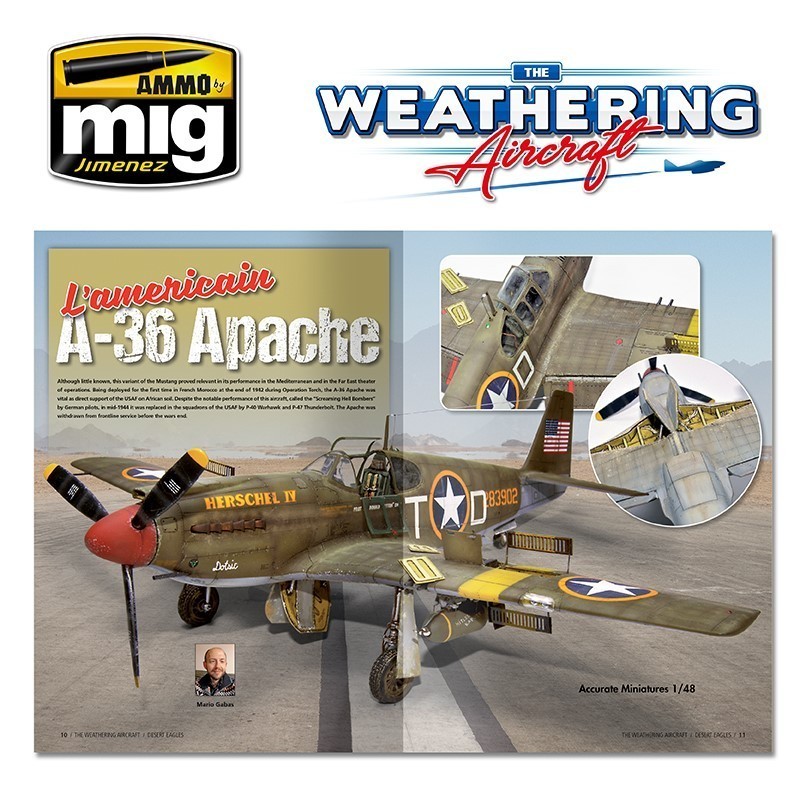 AMMO MIG 5209 THE WEATHERING AIRCRAFT #9 - Desert Eagles