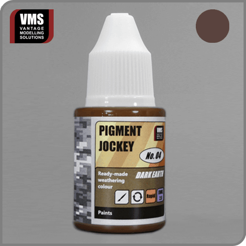 VMS Pigment Jockey No: 04 Dark Earth Likit Pigment