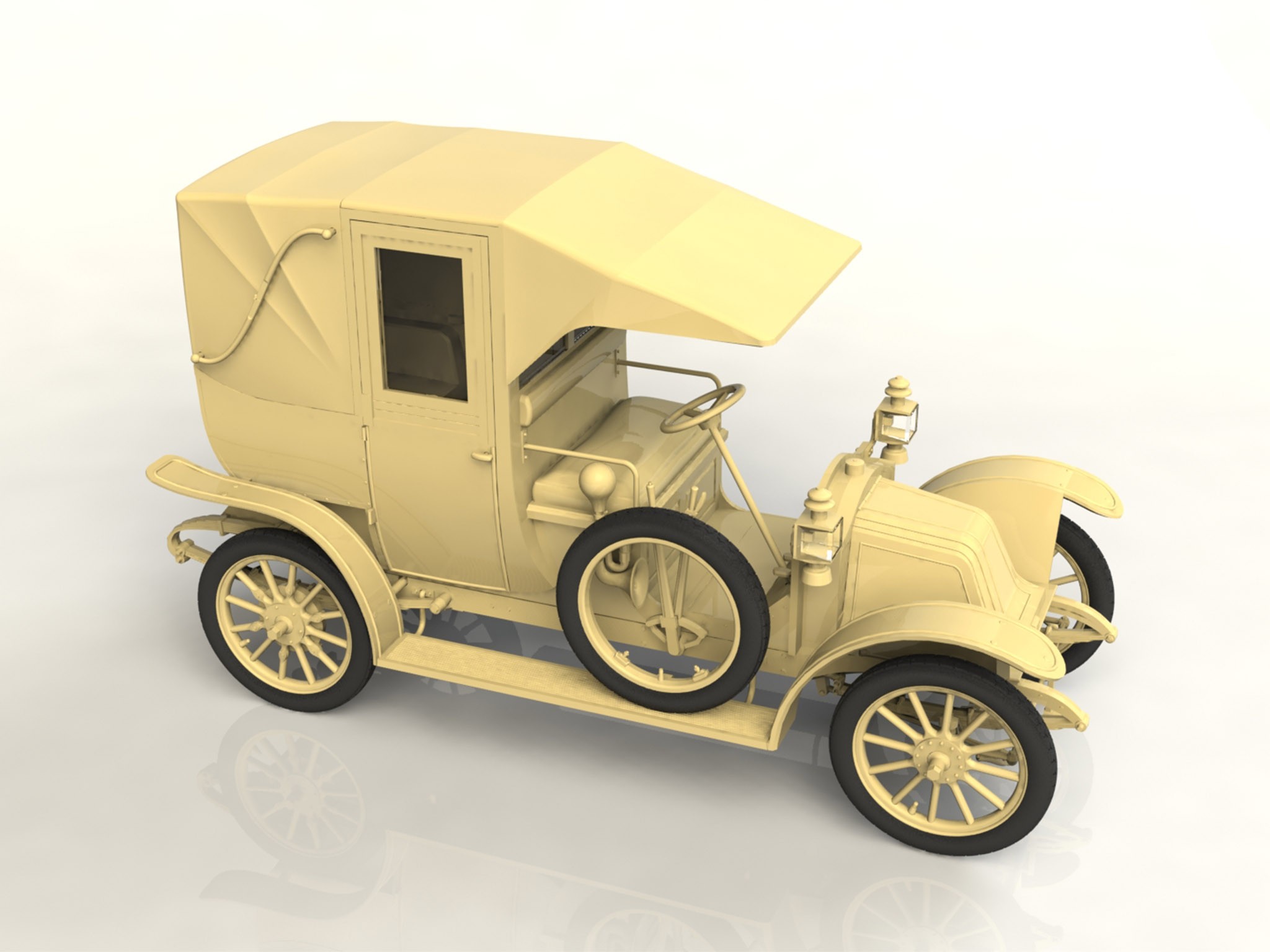 ICM 24030 1/24 TYPE AG 1910 PARIS TAXI ARABA MAKETİ