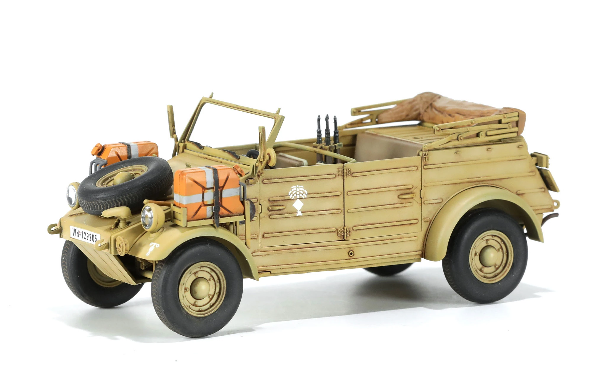 MENG VS-015 1/35 GERMAN Pkw.K1 KÜBELWAGEN TYPE 82 (NORTH AFRICA) ASKERİ ARAÇ MAKETİ