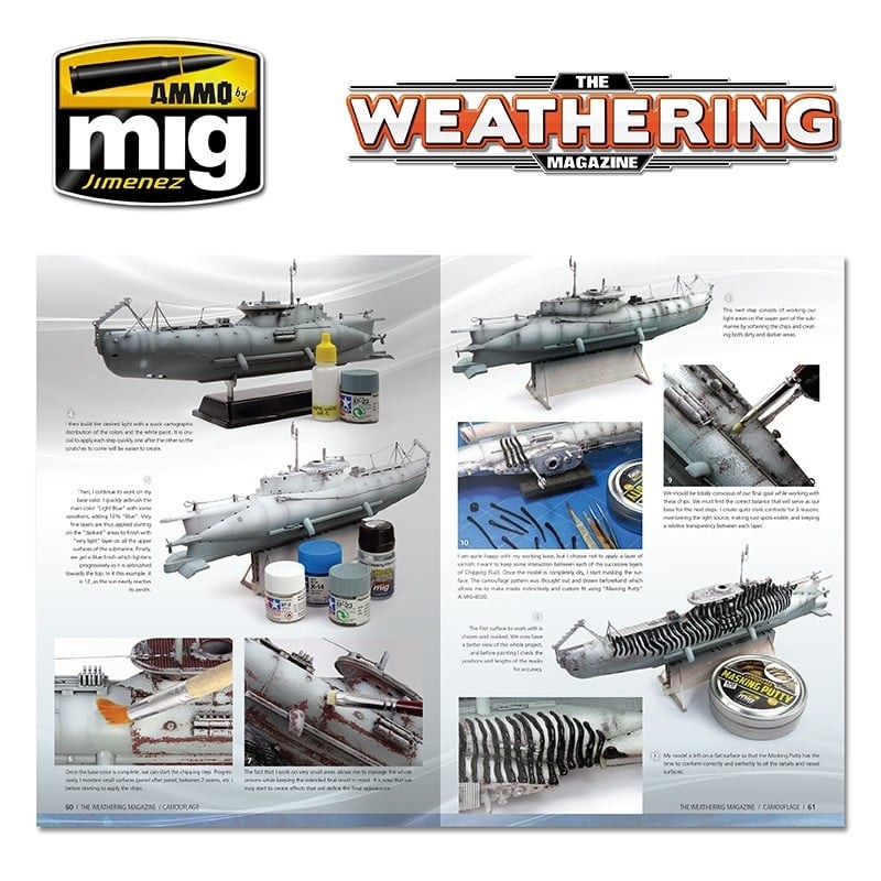 AMMO MIG 4519 THE WEATHERING MAGAZINE #20 – KAMUFLAJ BOYAMA TEKNİKLERİ DERGİSİ