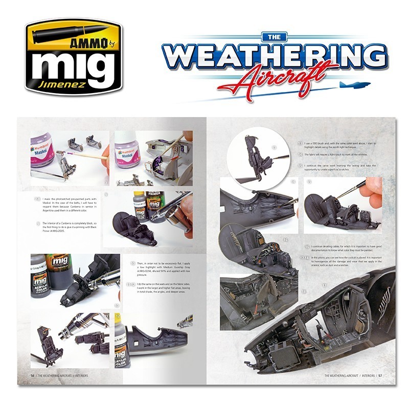 AMMO MIG 5207 THE WEATHERING AIRCRAFT #7 - Interiors