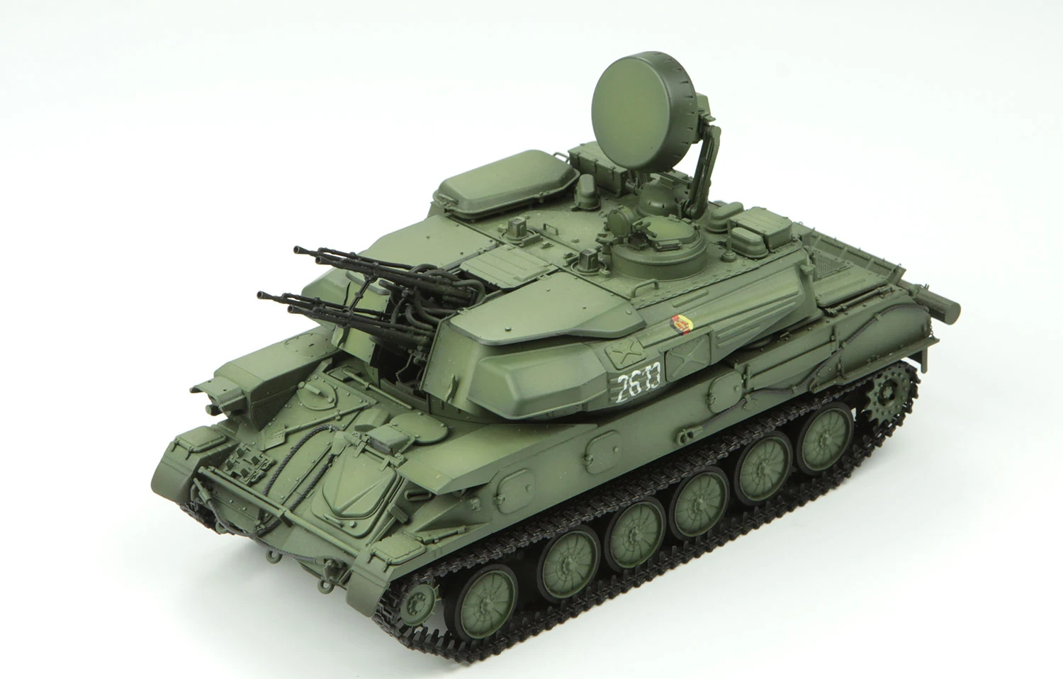 MENG TS-023 1/35 RUSSIAN ZSU-23-4 SHILKA SELF-PROPELLED ANTI-AIRCRAFT GUN RUS TANK MAKETİ