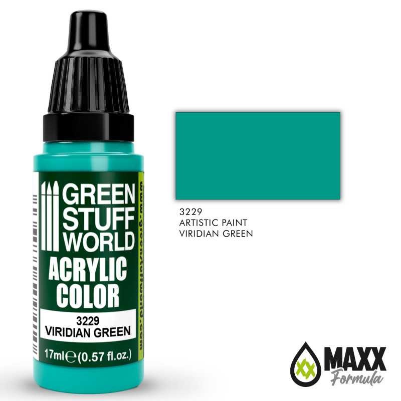 GREEN STUFF WORLD 3229 Acrylic Color VIRIDIAN GREEN MAKET BOYASI