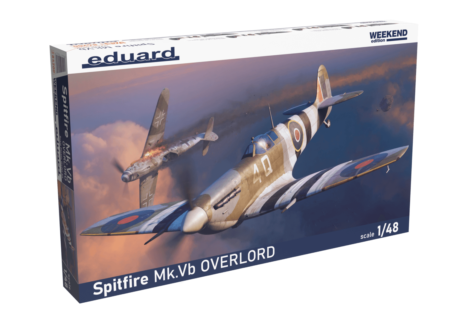 EDUARD 84200 1/48 Spitfire Mk. Vb OVERLORD SAVAŞ UÇAĞI MAKETİ