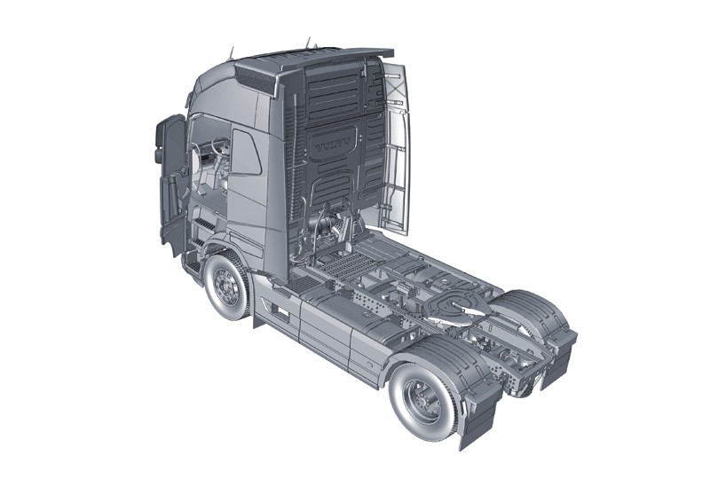 ITALERI 3940 1/24 VOLVO FH4 GLOBETROTTER XL KAMYON MAKETİ