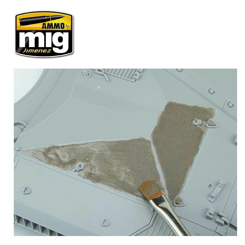 AMMO Mig 2035 ANTI-SLIP PASTE - BROWN COLOR FOR 1/35