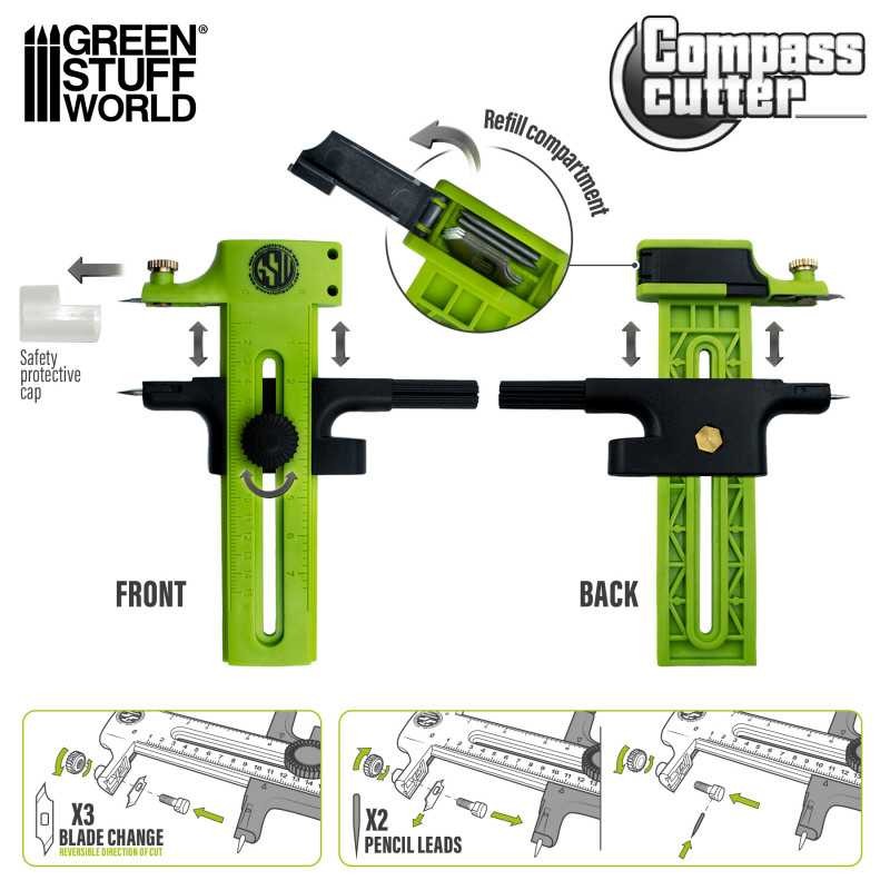 GREEN STUFF WORLD 4899 Compass Cutter - Kumpaslı Pergel Kesici