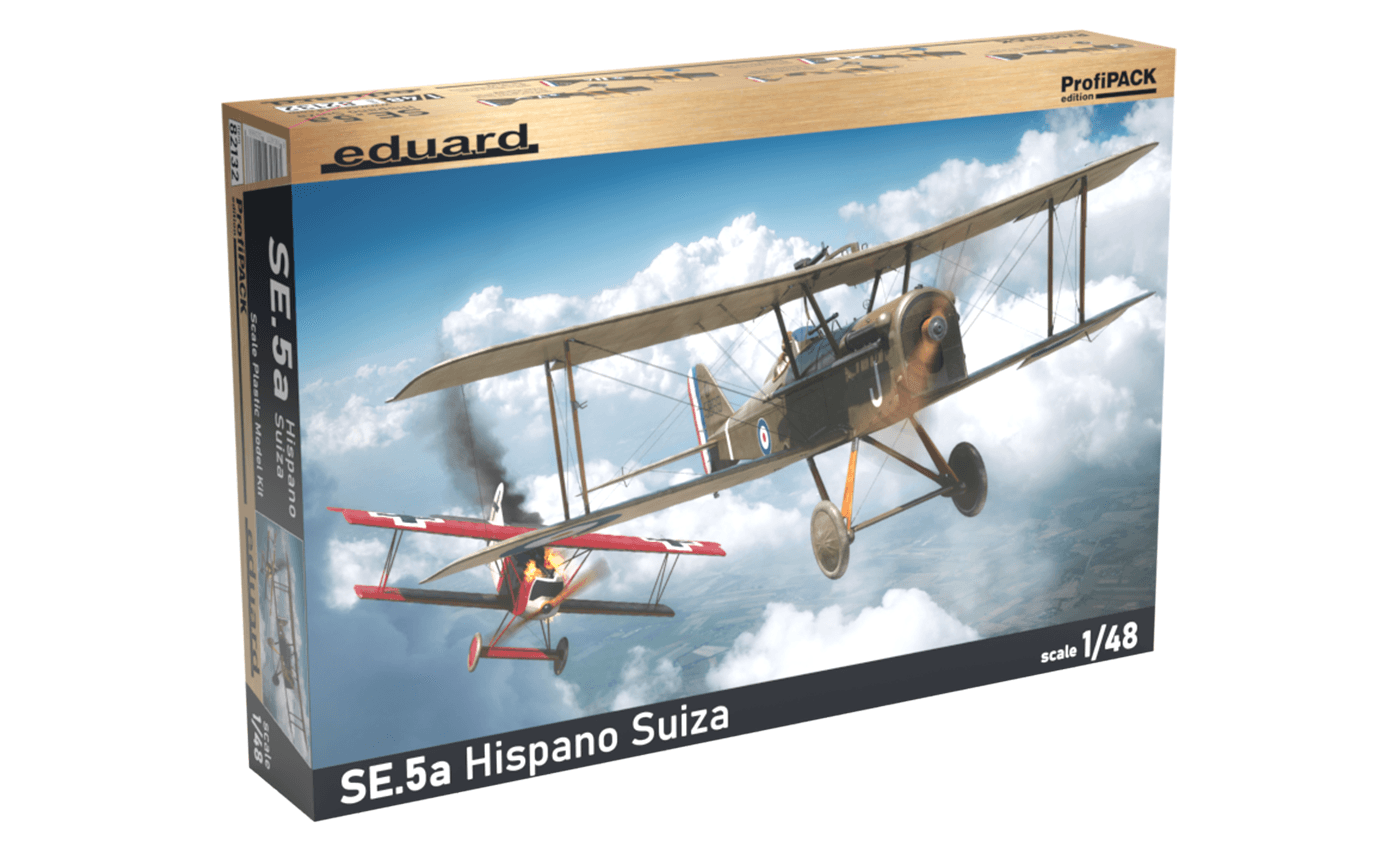 EDUARD 82132 1/48 SE.5a Hispano SuizaSE.5a Hispano Suiza SAVAŞ UÇAĞI MAKETİ