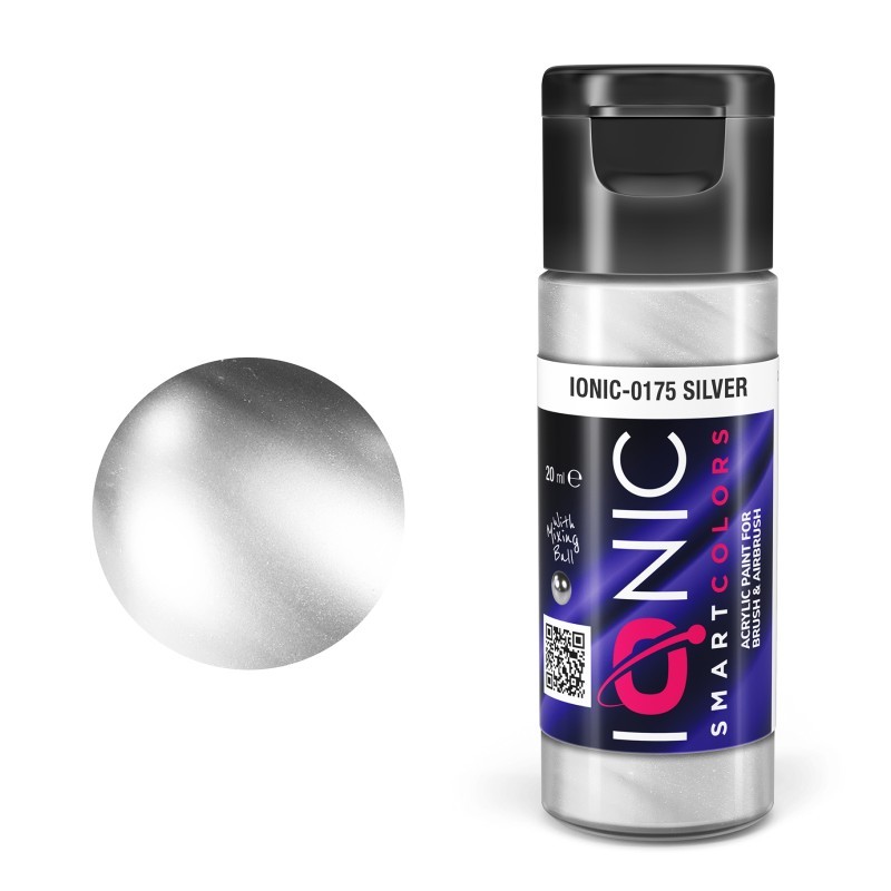 AMMO MIG IONIC 0175 Silver AKRİLİK MAKET BOYASI