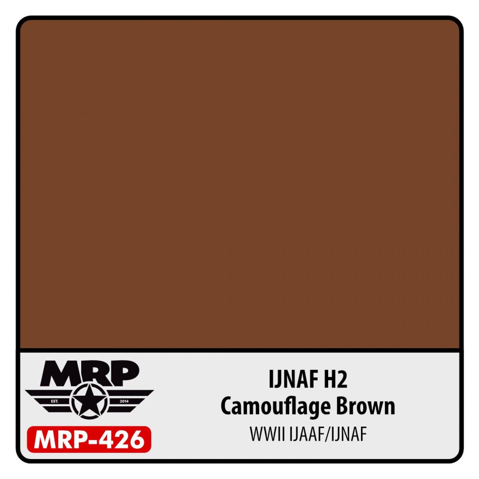 MR PAINT 426 IJNAF H2 Camouflage Brown LAKER MAKET BOYASI