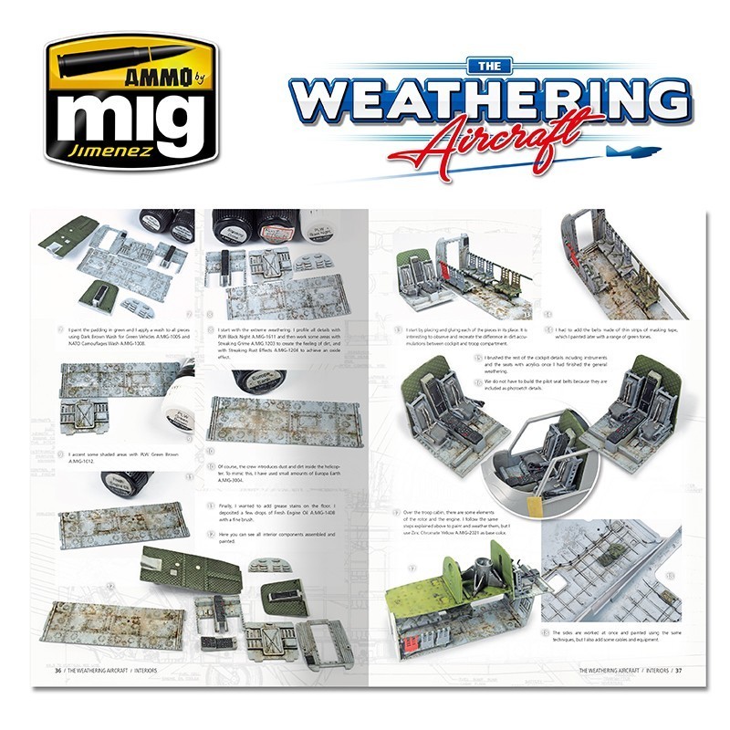 AMMO MIG 5207 THE WEATHERING AIRCRAFT #7 - Interiors