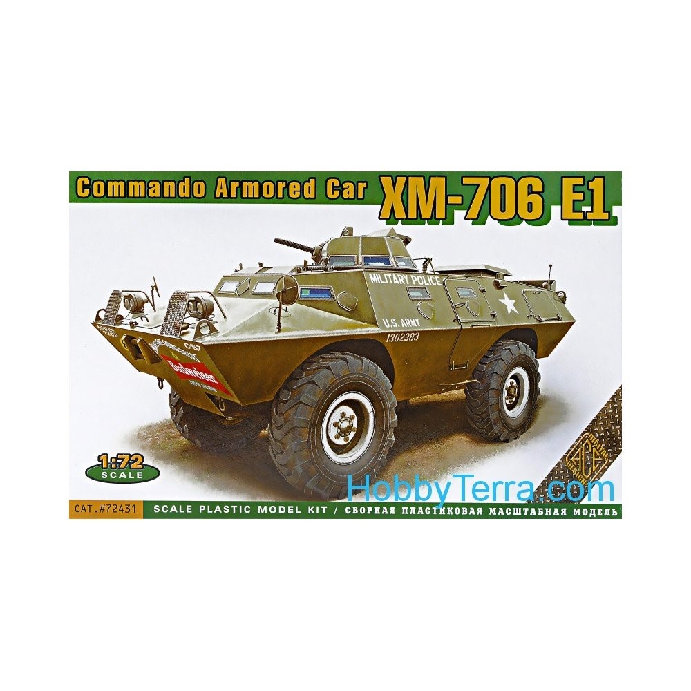 ACE MODEL 72431 1/72 XM-706 E1 ZIRHLI ARAÇ MAKETİ