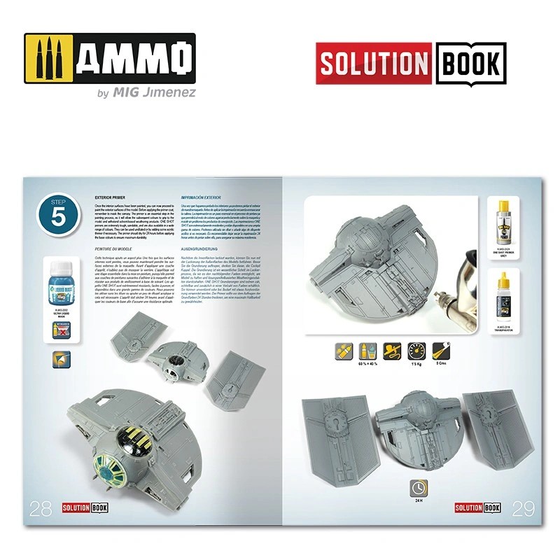 AMMO MIG 6520 YILDIZ SAVAŞLARI İMPARATORLUK AVCILARINI NASIL BOYARIZ TEKNİK İÇERİKLİ DERGİ