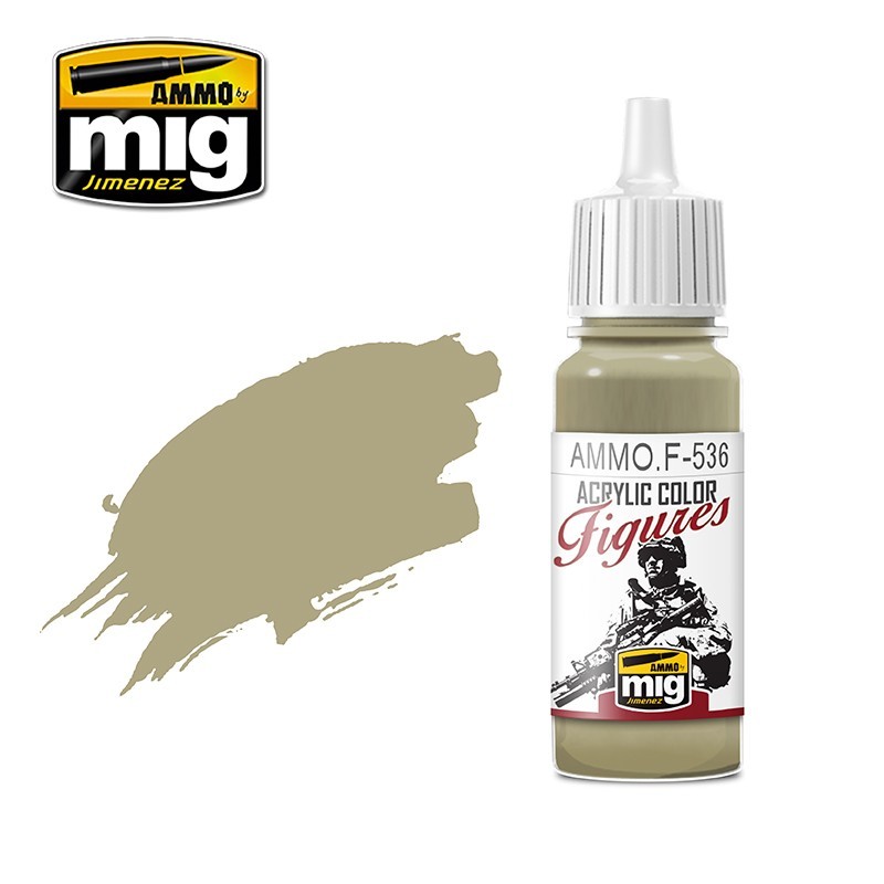 Ammo Mig Figür Boyası - F536 SPLINTER GREY