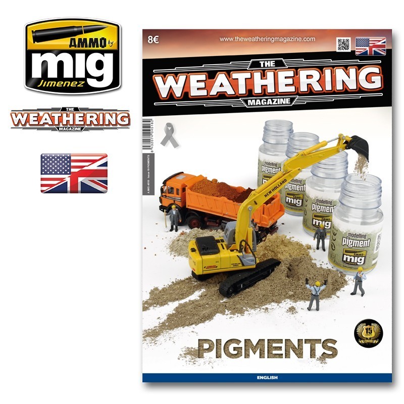 AMMO MIG 4518 THE WEATHERING MAGAZINE #19 – Pigments ENGLISH