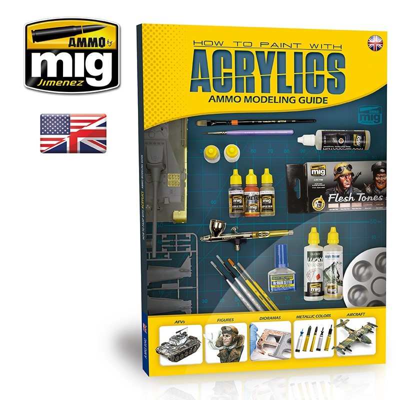 MODELLING GUIDE – How to Paint with Acrylics English