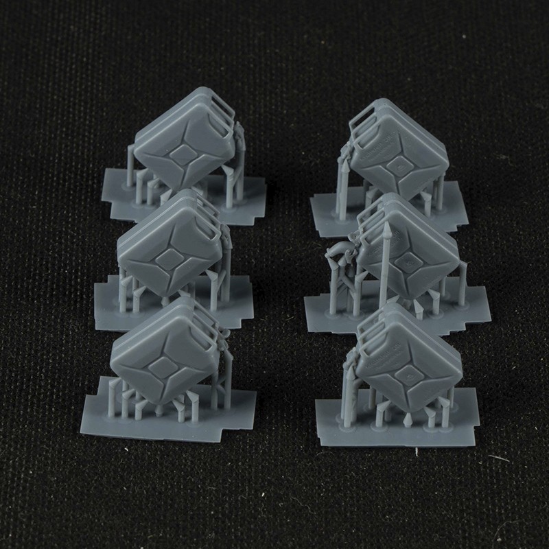 Ginger Cat 35324 1/35 German Jerry Can Set - EHA 1943 (10pcs) Reçine Detay Seti