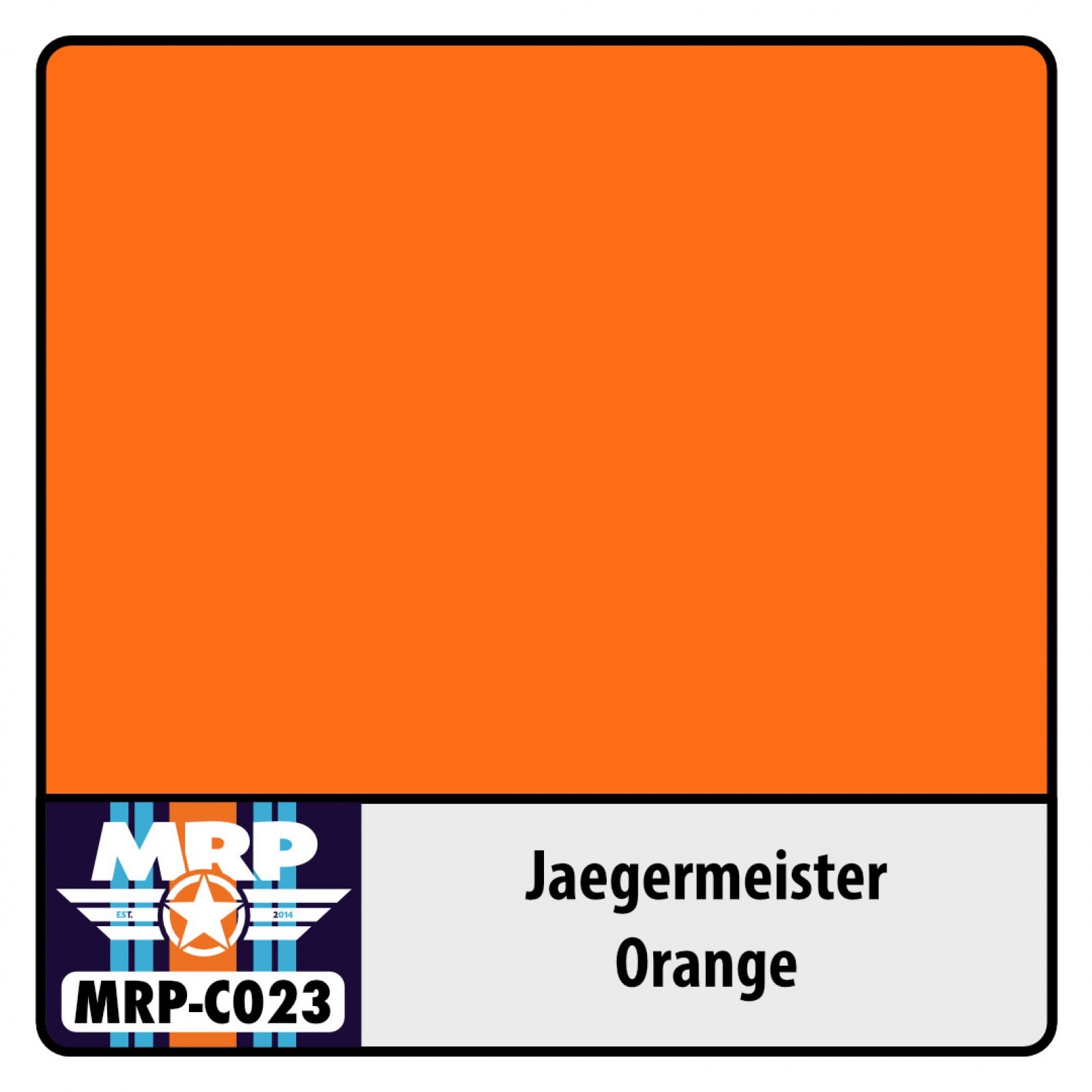 MR PAINT C023 Jaegermeister Orange 30ml LAKER MAKET BOYASI