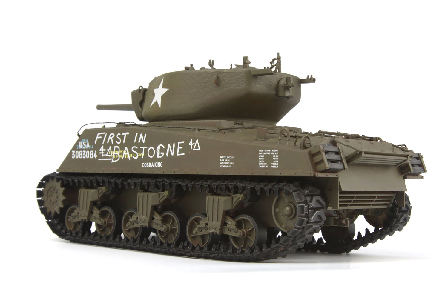 MENG TS-045 1/35 U.S. ASSAULT TANK M4A3E2 JUMBO AMERİKAN TANK MAKETİ