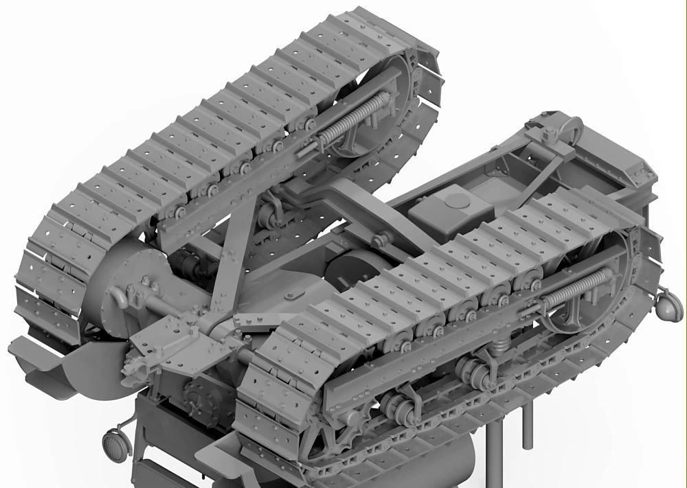 Thunder Model 35400 1/35 Maket Russian ChTZ S60 Stalinetz PALETLİ ÇEKİCİ MAKETİ