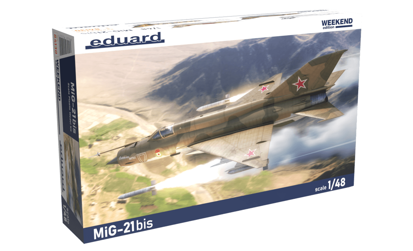 EDUARD 84130 1/48 MiG-21BIS JET SAVAŞ UÇAĞI MAKETİ