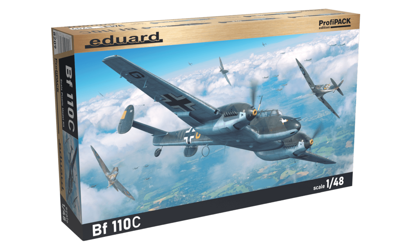 EDUARD 8209 1/48 Bf 110C SAVAŞ UÇAĞI MAKETİ