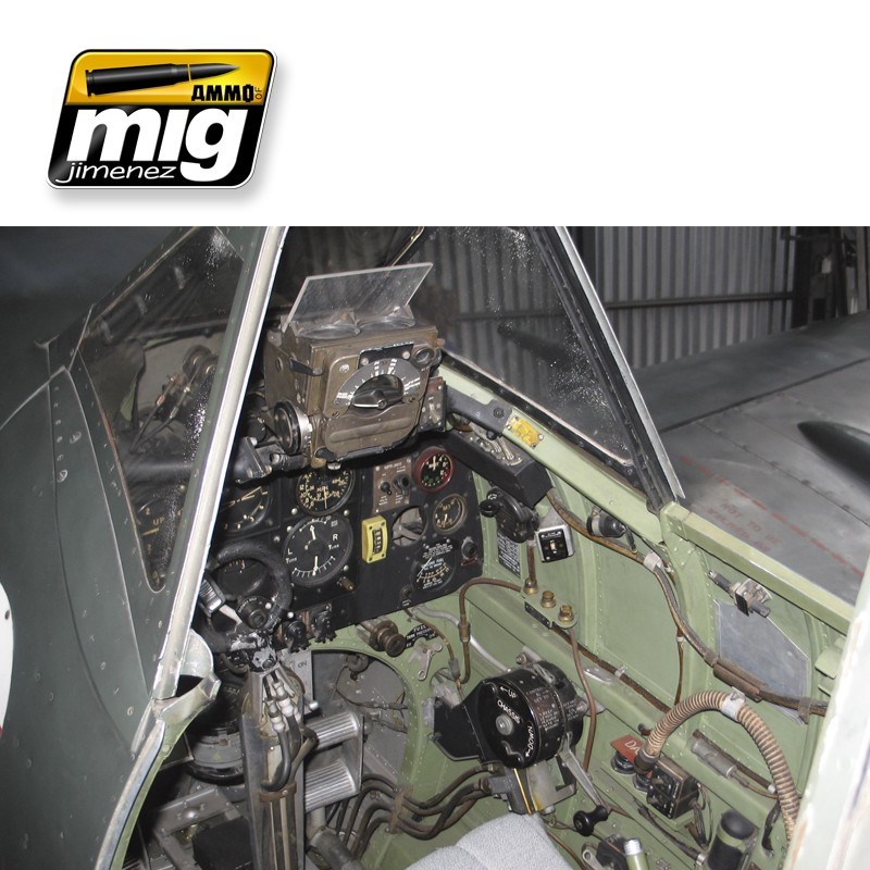 AMMO MIG 7432 WW II BRITISH COCKPITS - 2. DÜNYA SAVAŞI İNGİLİZ KOKPİT BOYAMA SETİ