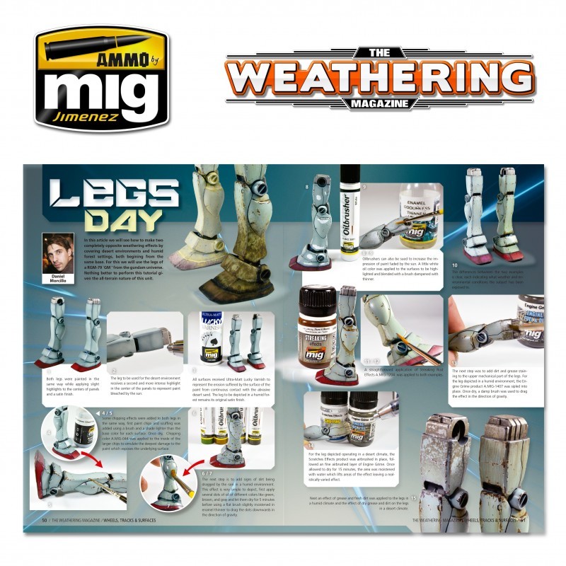  AMMO MIG 4524 THE WEATHERING MAGAZINE #25 – Wheels, Tracks & Surfaces ENGLISH