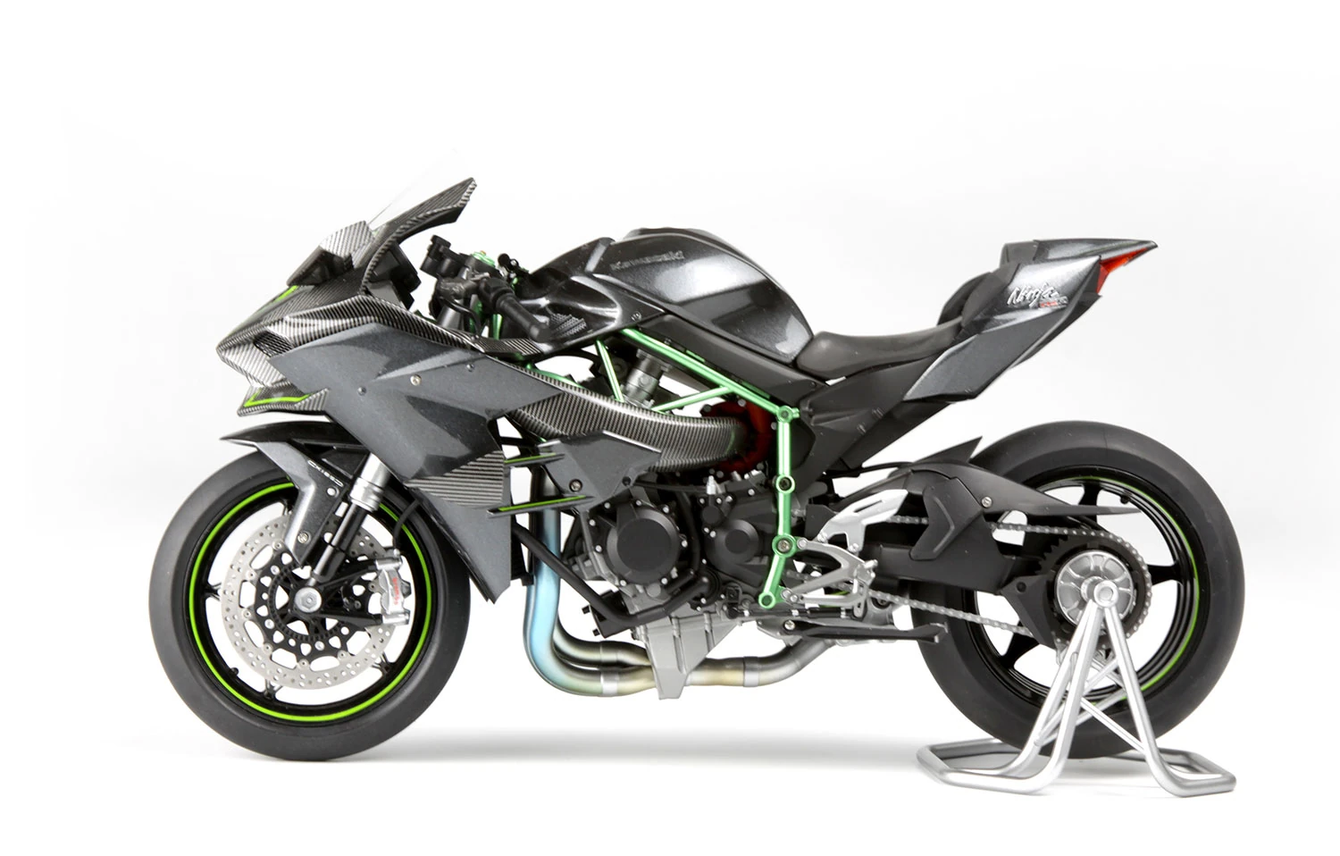 MENG MT-001 1/9 KAWASAKI NINJA H2R MOTORSİKLET MAKETİ