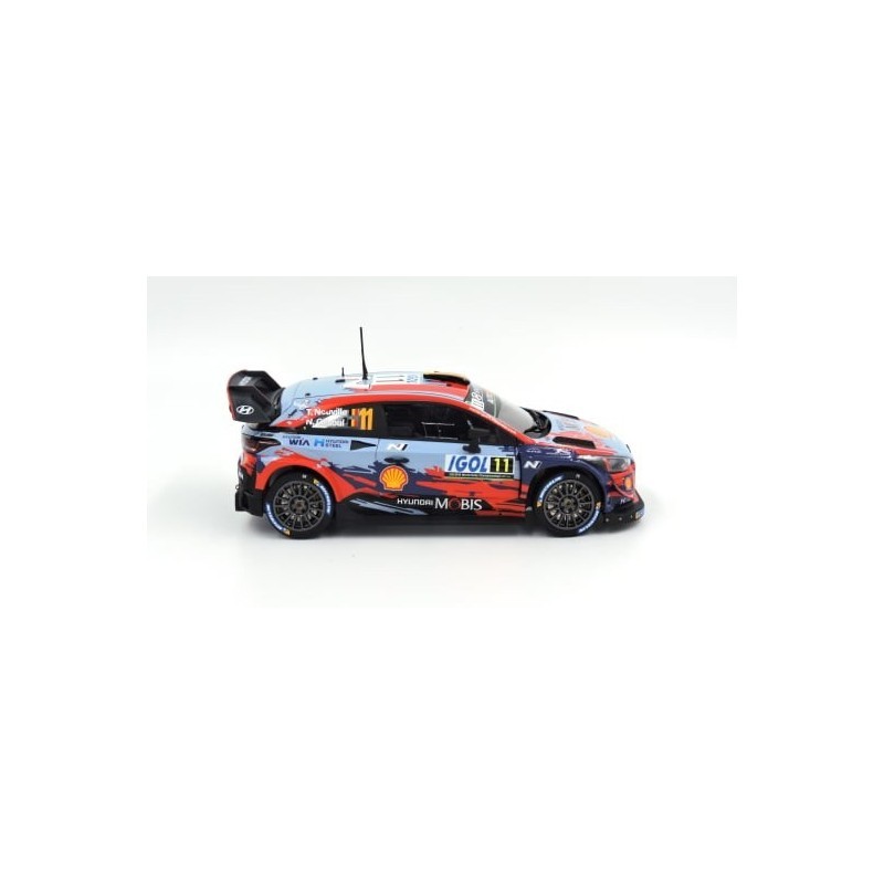 BELKITS 014 1/24 Hyundai I20 Coupe WRC Tour de Corse 2019 Thierry Neuville / Nicolas Gilsoul ARABA MAKETİ