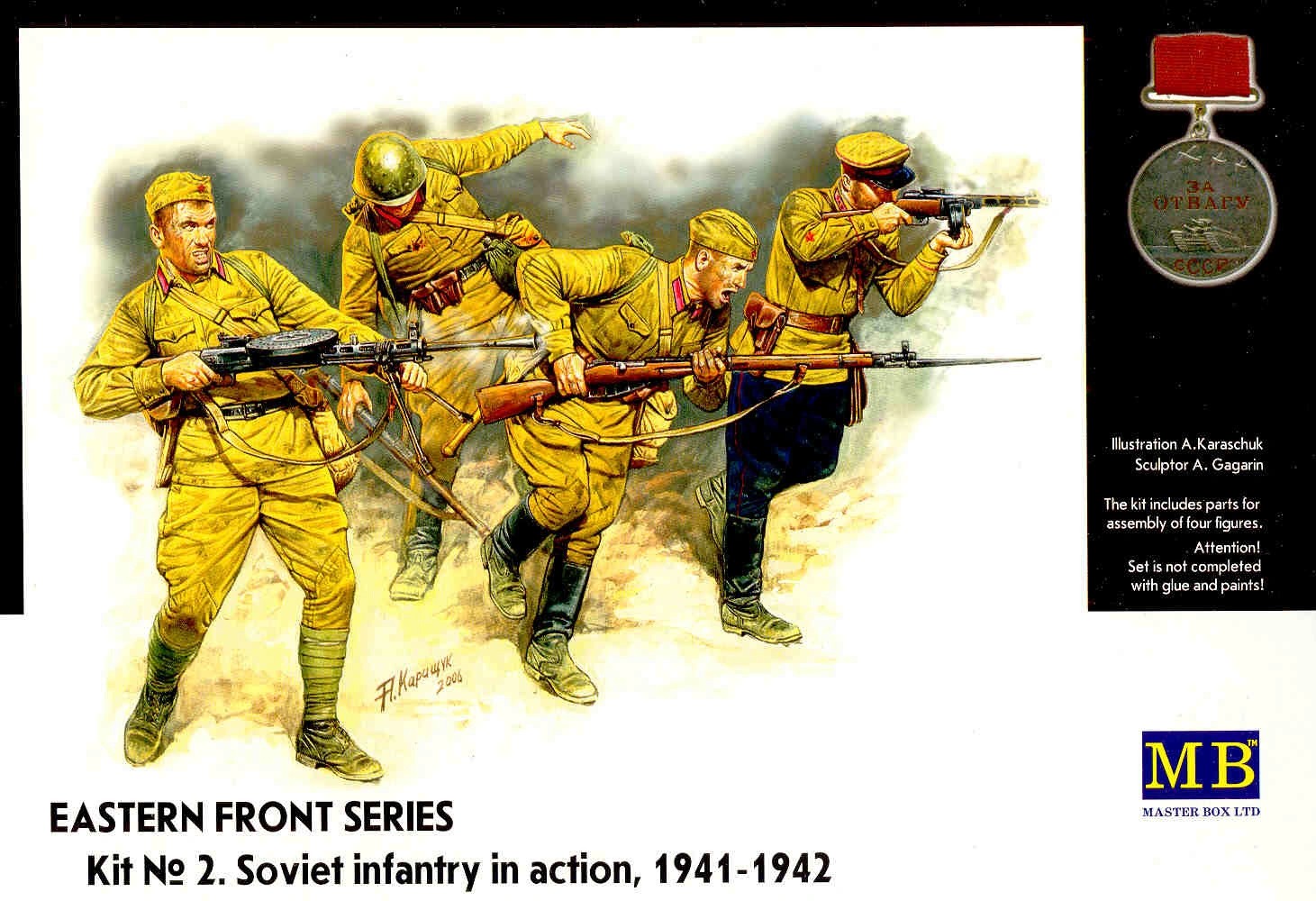 "Eastern Front Series. Kit \u2116 2. Soviet Infantry in action, 1941-1942"